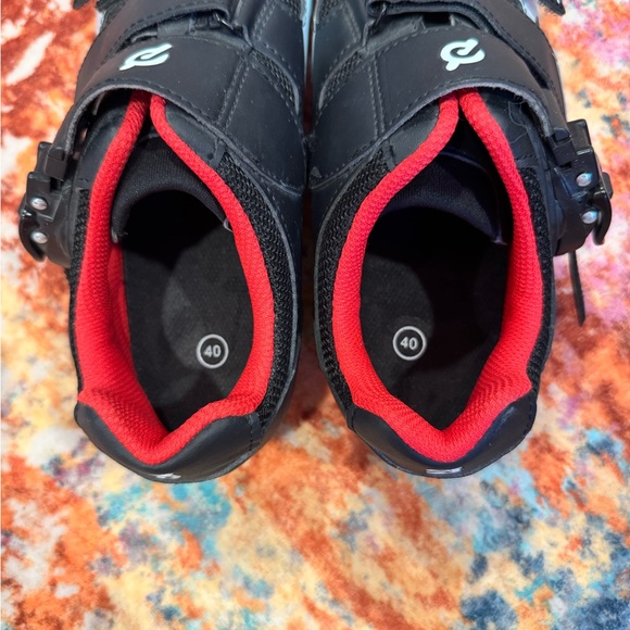 Peloton Cycling Shoes w/ Cleats | Size 40 (Women’s approx 9) - Picture 3 of 3